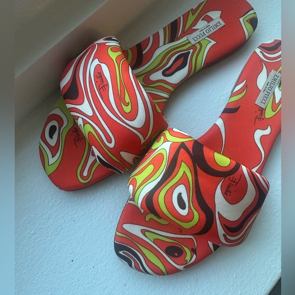 Bnwt pucci mules slides / sandals size 39 - Picture 6 of 9